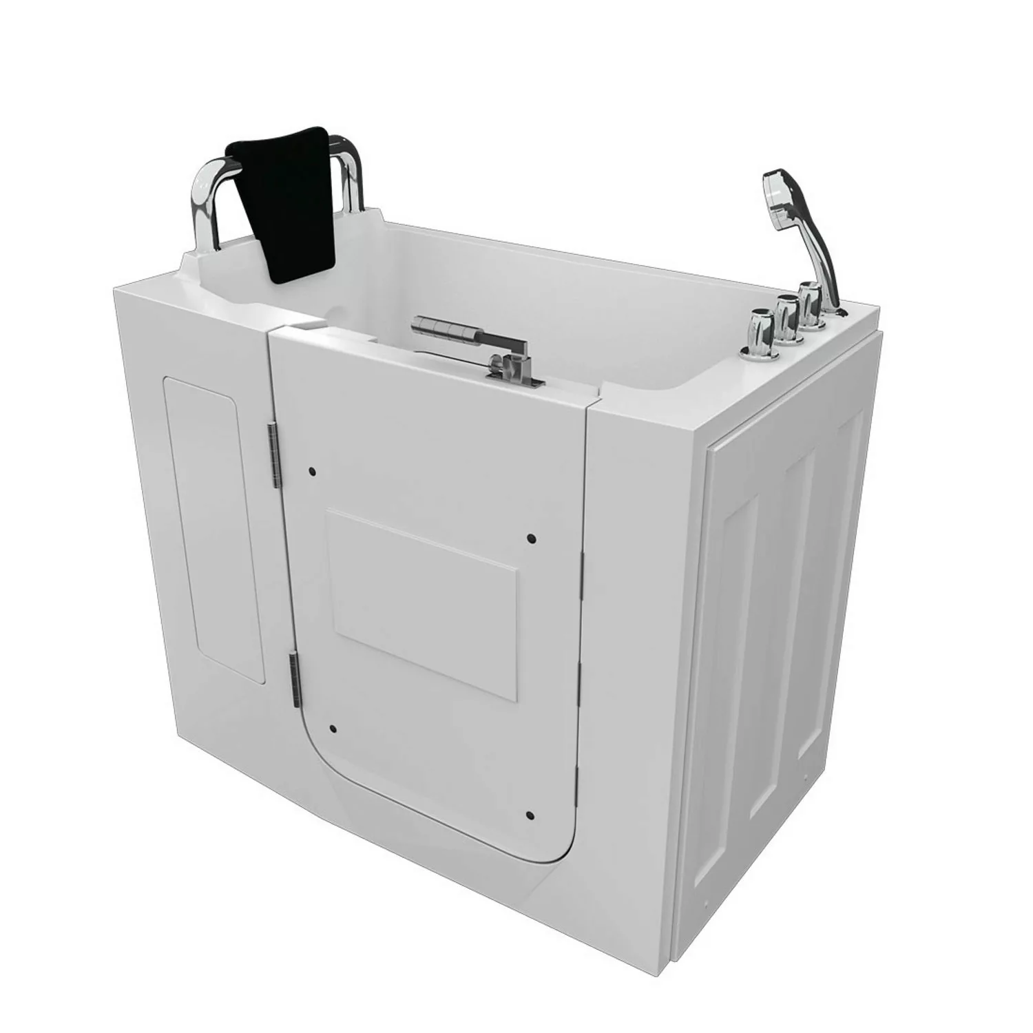 AcquaVapore Sitzbadewanne Senioren Wanne Sitzwanne mit Tür S08-TH-A-L 68x11 günstig online kaufen