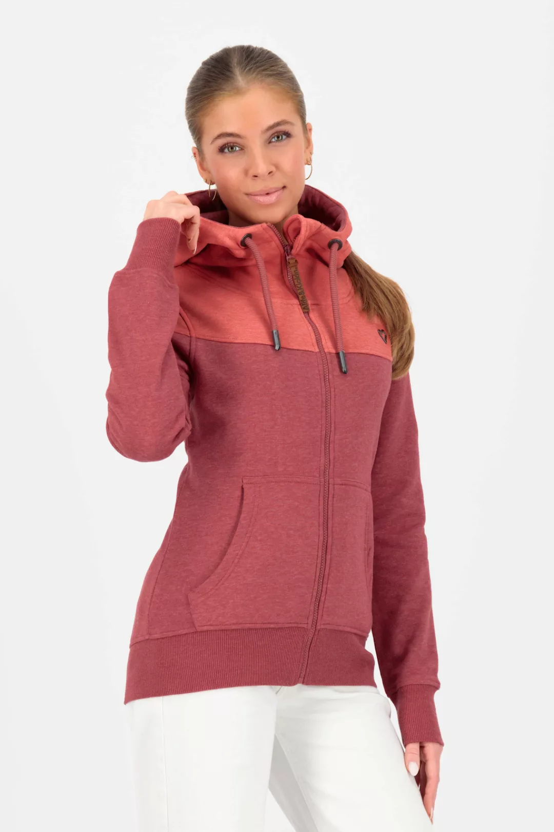 Alife & Kickin Kapuzensweatjacke "PalinaAK A Hooded Sweat Jacket Damen" günstig online kaufen