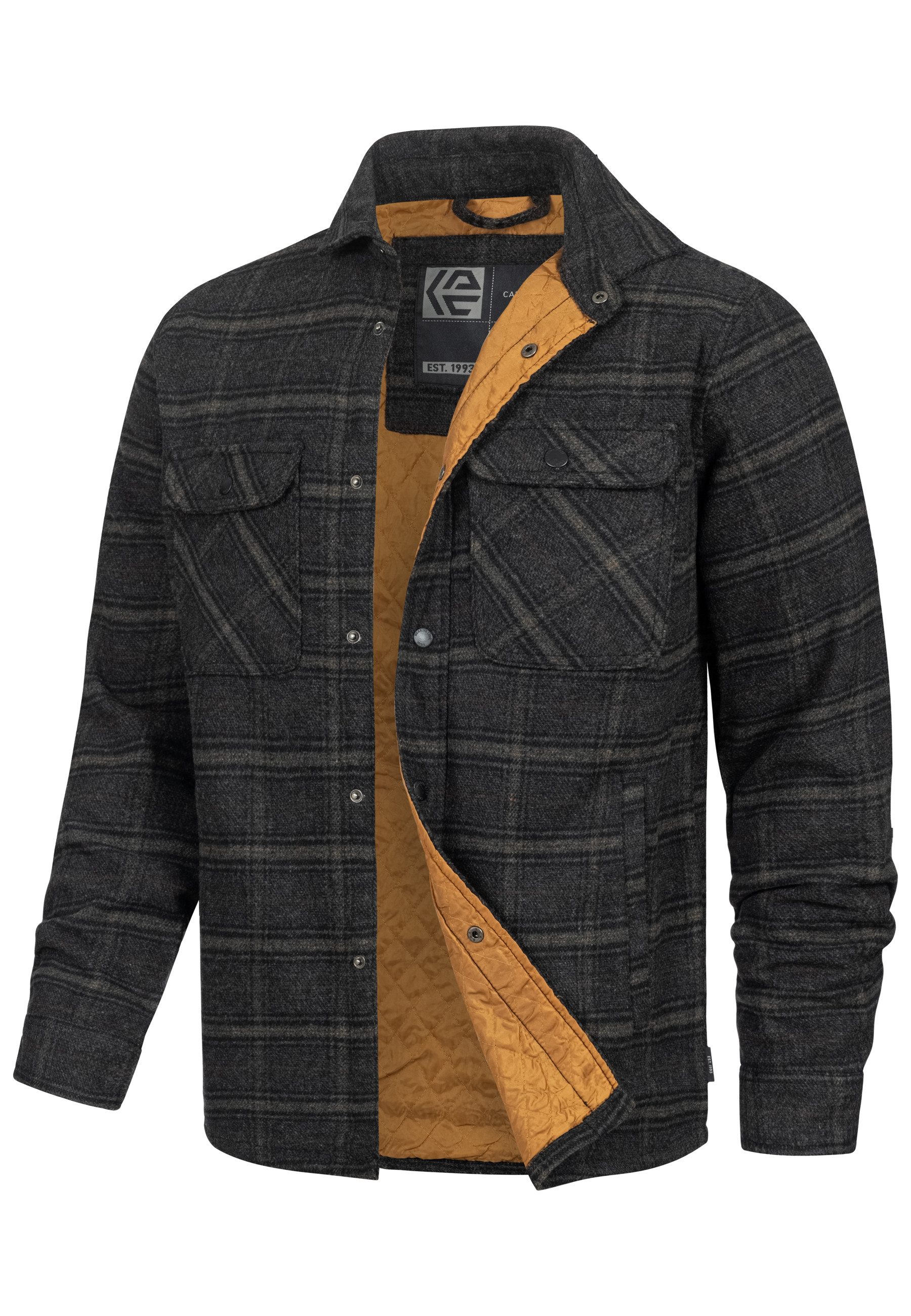 Indicode Sommerjacke Henderson stilvolle Hemdjacke mit günstig online kaufen