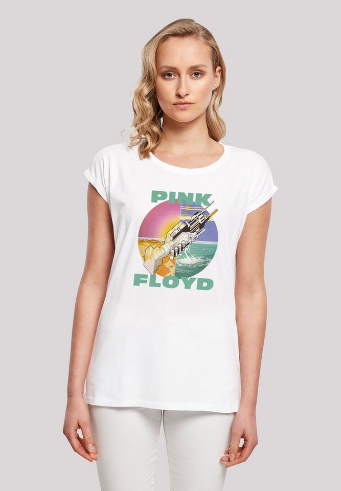 F4NT4STIC T-Shirt Pink Floyd Wish You Were Here Rockband Damen,Premium Merc günstig online kaufen