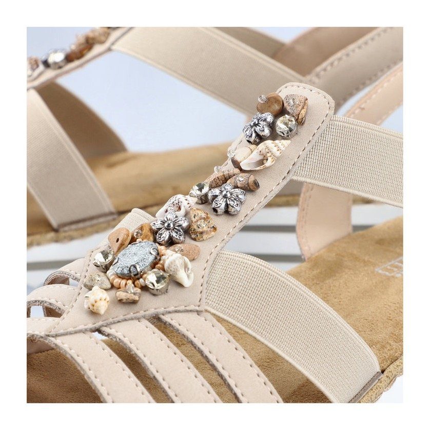 Rieker Riemchensandale, Sommerschuh, Sandalette, Keilabsatz, mit günstig online kaufen