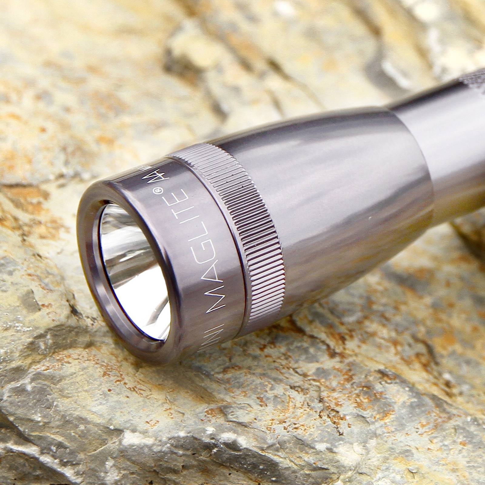 Maglite Xenon-Taschenlampe Mini, 2-Cell AA, Holster, grau günstig online kaufen