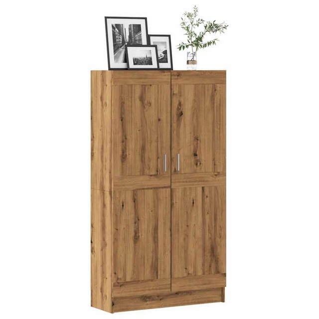 vidaXL Schrankmodule Bücherschrank Artisan-Eiche 82,5x30,5x150 cm Holzwerks günstig online kaufen