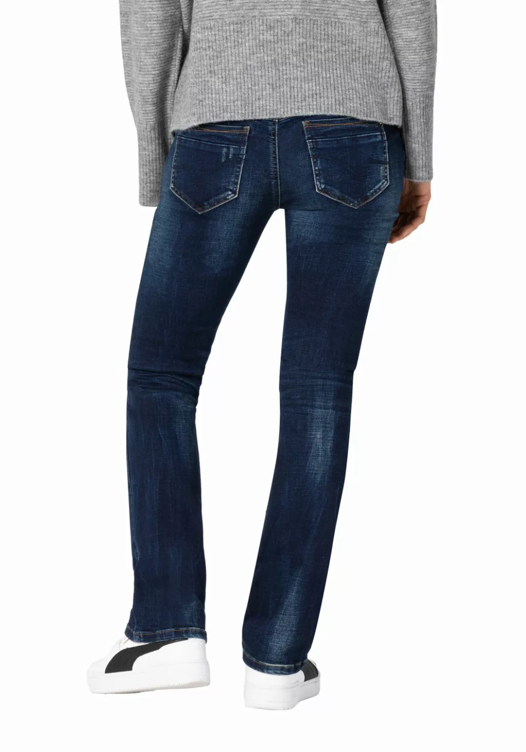 TIMEZONE Damen Jeans SLIM LISATZ - Slim Fit - Blau - Fierce Blue Wash günstig online kaufen