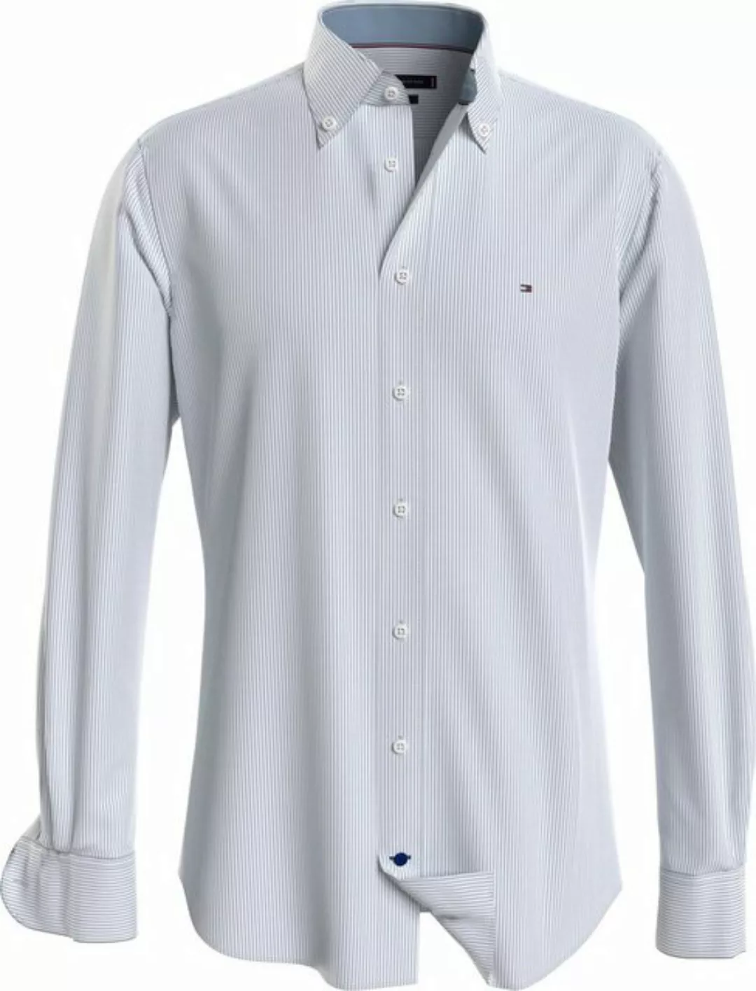 Tommy Hilfiger TAILORED Streifenhemd CL-W OXFORD STRIPE SF SHIRT mit dezent günstig online kaufen
