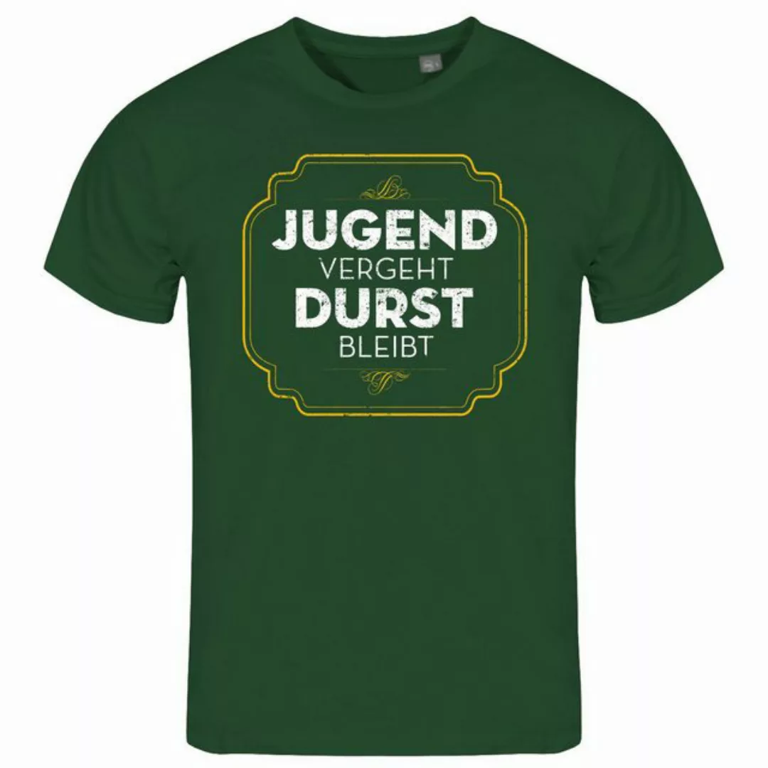 deinshirt Print-Shirt Herren T-Shirt Jugend vergeht Durst bleibt Funshirt m günstig online kaufen