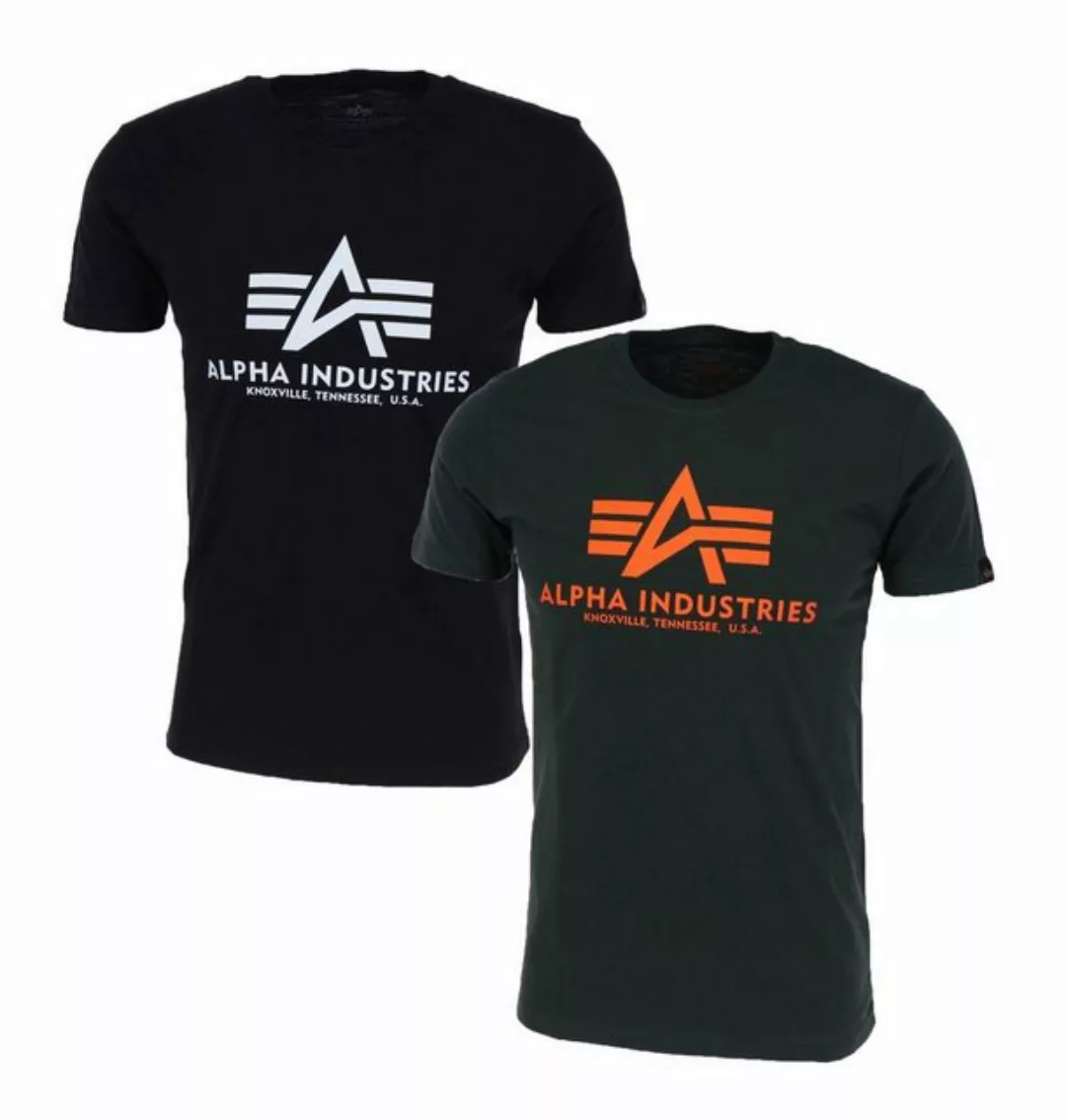 Alpha Industries T-Shirt Basic T 2 Pack (2-tlg) günstig online kaufen