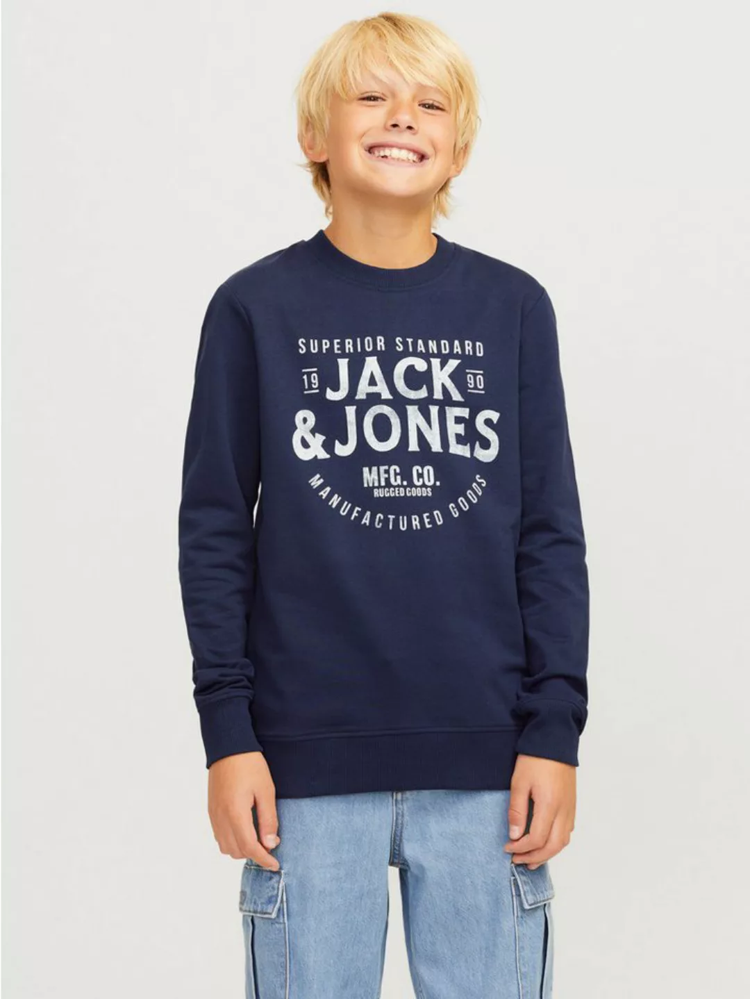 Jack & Jones Junior Sweatshirt JJJEANS SWEAT O-NECK JNR günstig online kaufen