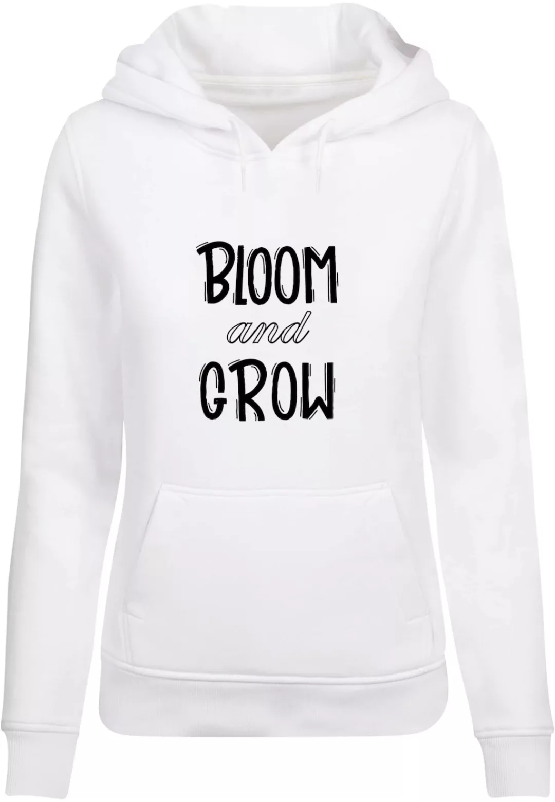 Merchcode Kapuzenpullover "Merchcode Damen Ladies Spring - Bloom and grow H günstig online kaufen