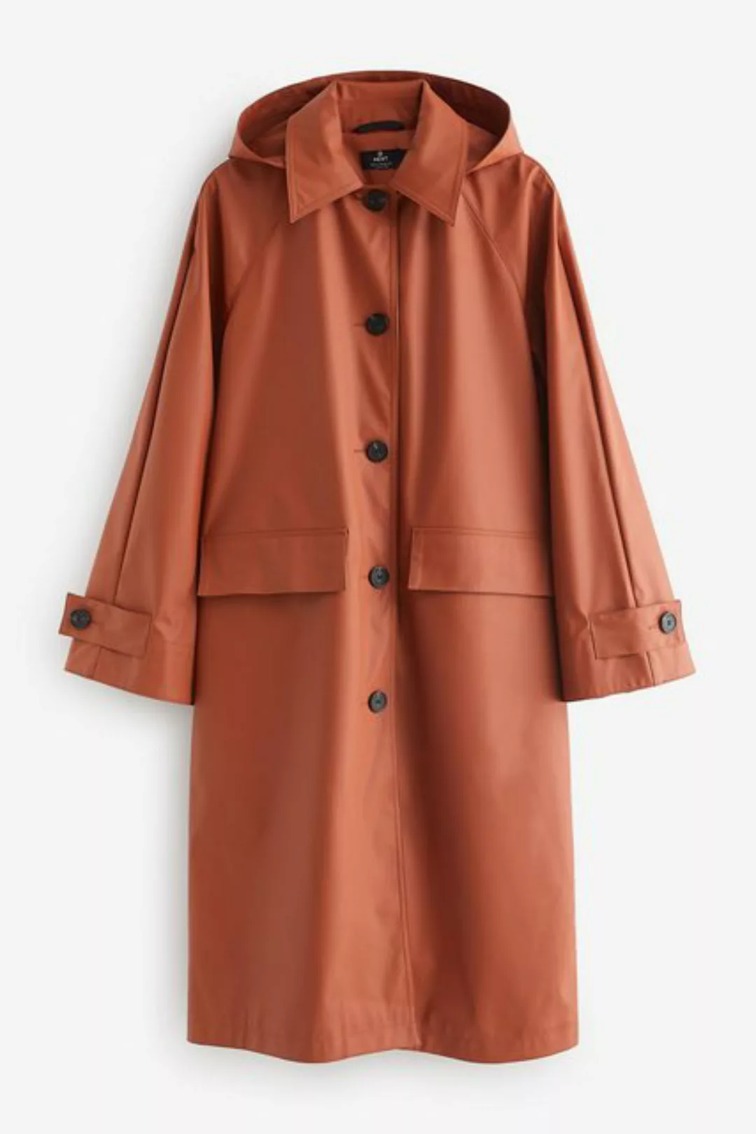 Next Trenchcoat Gummierter Trenchcoat, Kurzgröße (1-tlg) günstig online kaufen