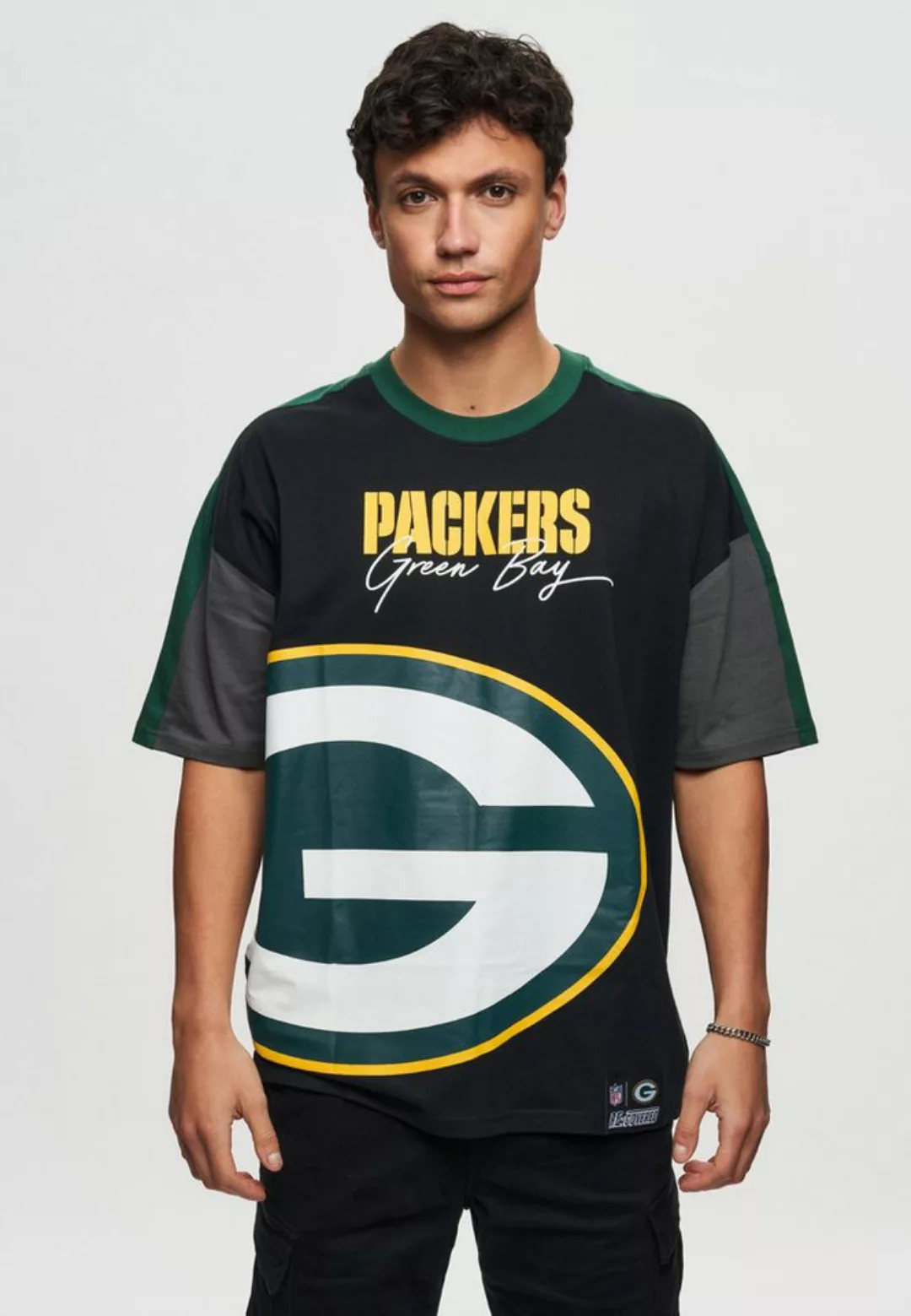 Recovered T-Shirt NFL Packers Bay Cut and Sew Oversized günstig online kaufen