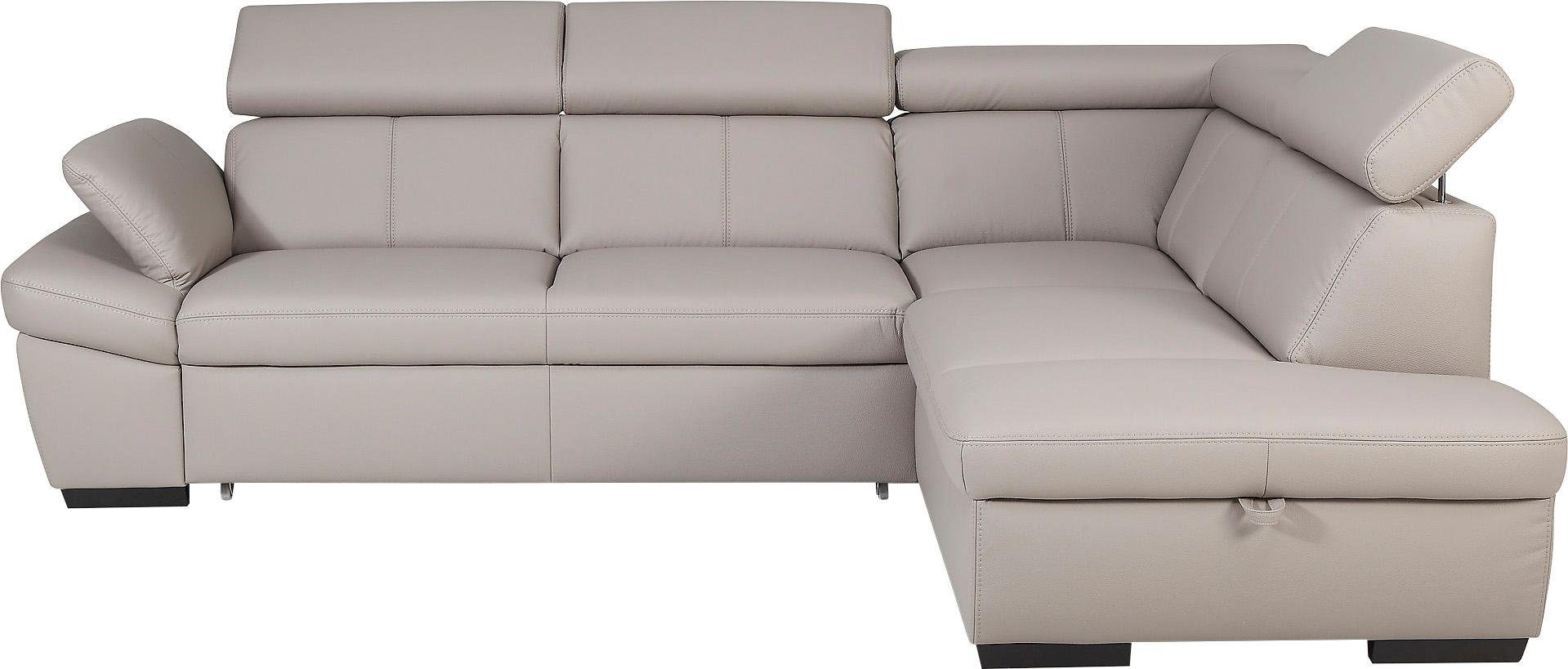 exxpo - sofa fashion Ecksofa "Salerno, klassisch modernes Funktionssofa, ho günstig online kaufen