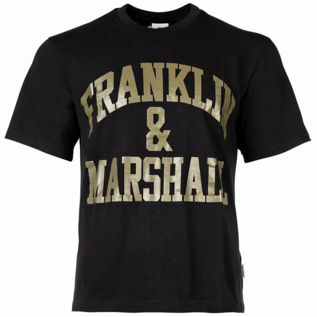 FRANKLIN AND MARSHALL T-Shirt Herren T-Shirt - Rundhals, Baumwolle, Logodru günstig online kaufen