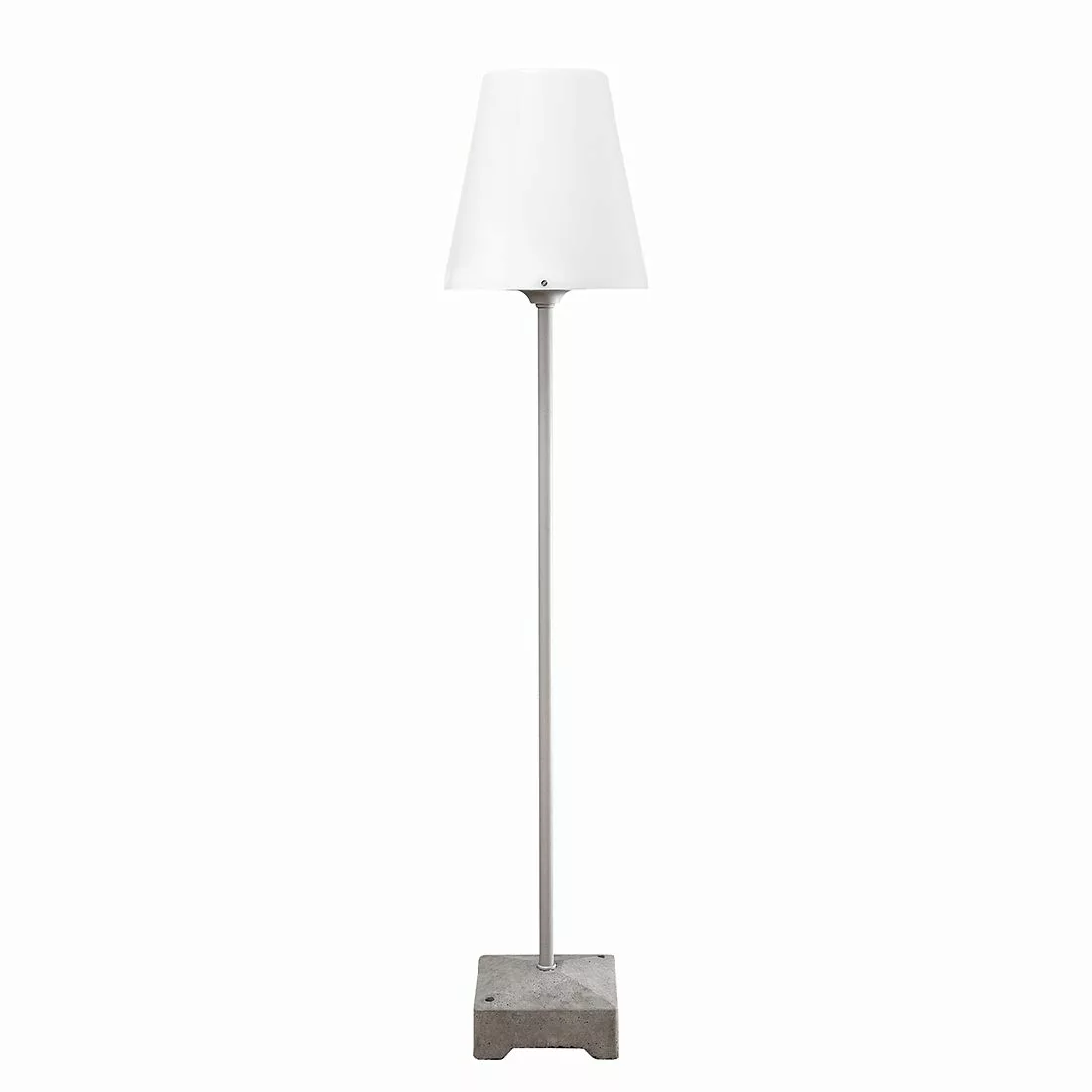 home24 Konstsmide Außenleuchte Lucca Big Modern Grau Metall 28x151x28 cm (B günstig online kaufen