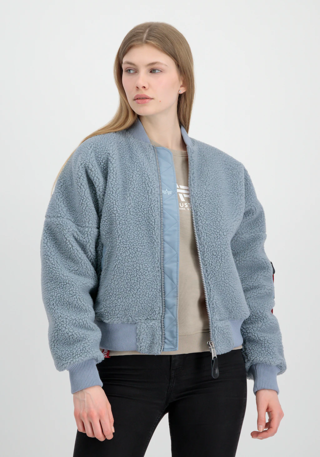 Alpha Industries Bomberjacke "MA-1 VF Teddy Women Bomberjacke" günstig online kaufen