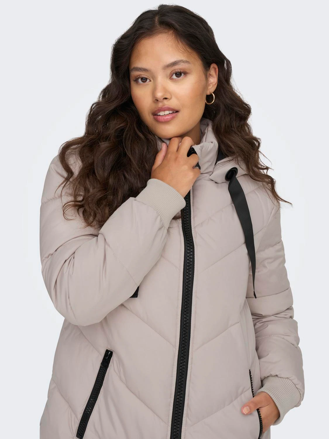 JDY Steppmantel "JDYSKYLAR LIFE HOOD JACKET OTW NOOS" günstig online kaufen