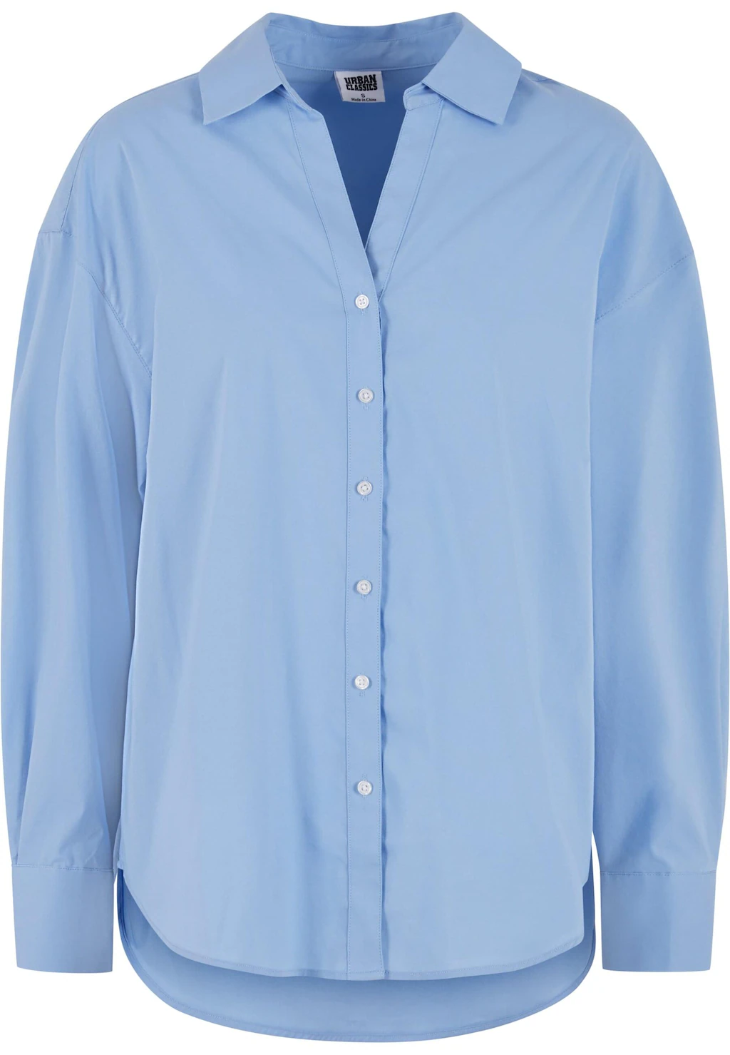 URBAN CLASSICS Klassische Bluse "Urban Classics Ladies Oversized Cotton Blo günstig online kaufen