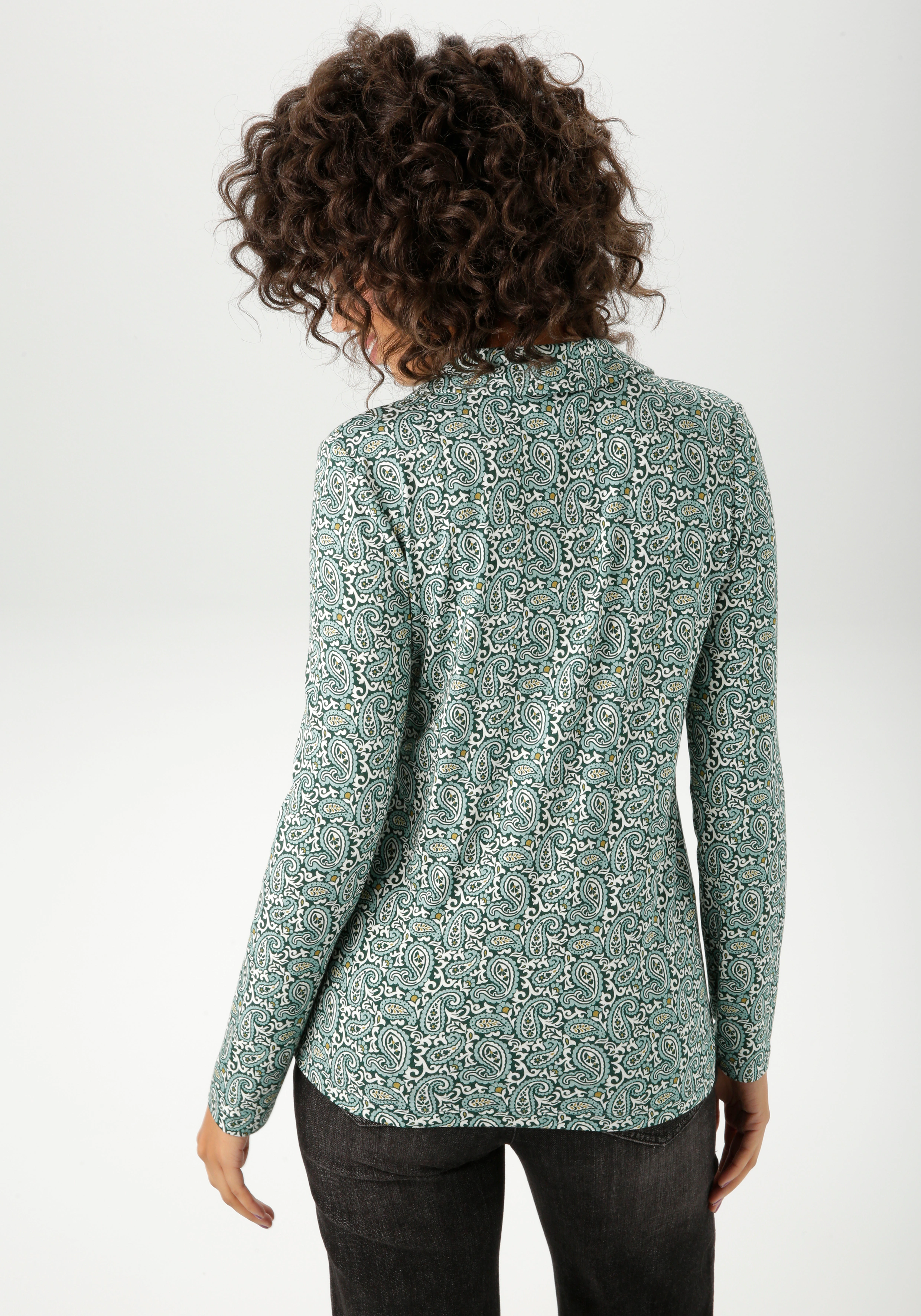 Aniston CASUAL Shirtbluse, mit farbharmonischem Paisley-Muster - NEUE KOLLE günstig online kaufen