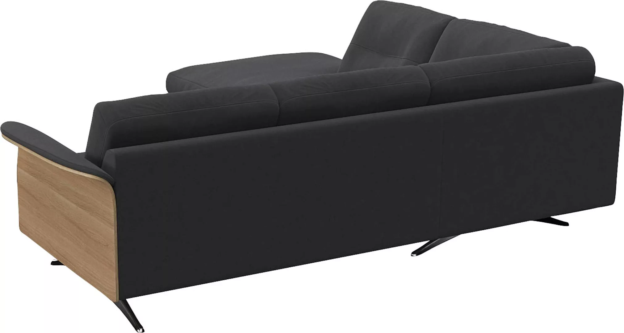 FLEXLUX Ecksofa »Glow, super bequem durch hochwertigem Sitzaufbau mit Feder günstig online kaufen