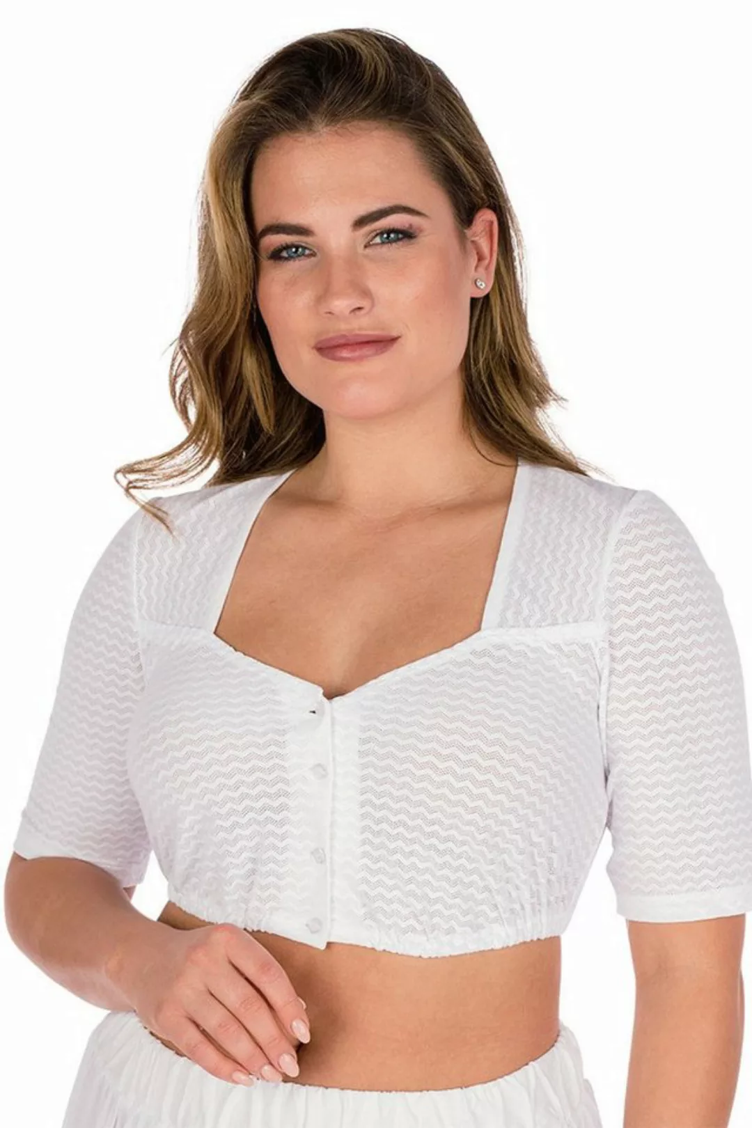 Hammerschmid Dirndlbluse Dirndlbluse - ANITA - weiß günstig online kaufen