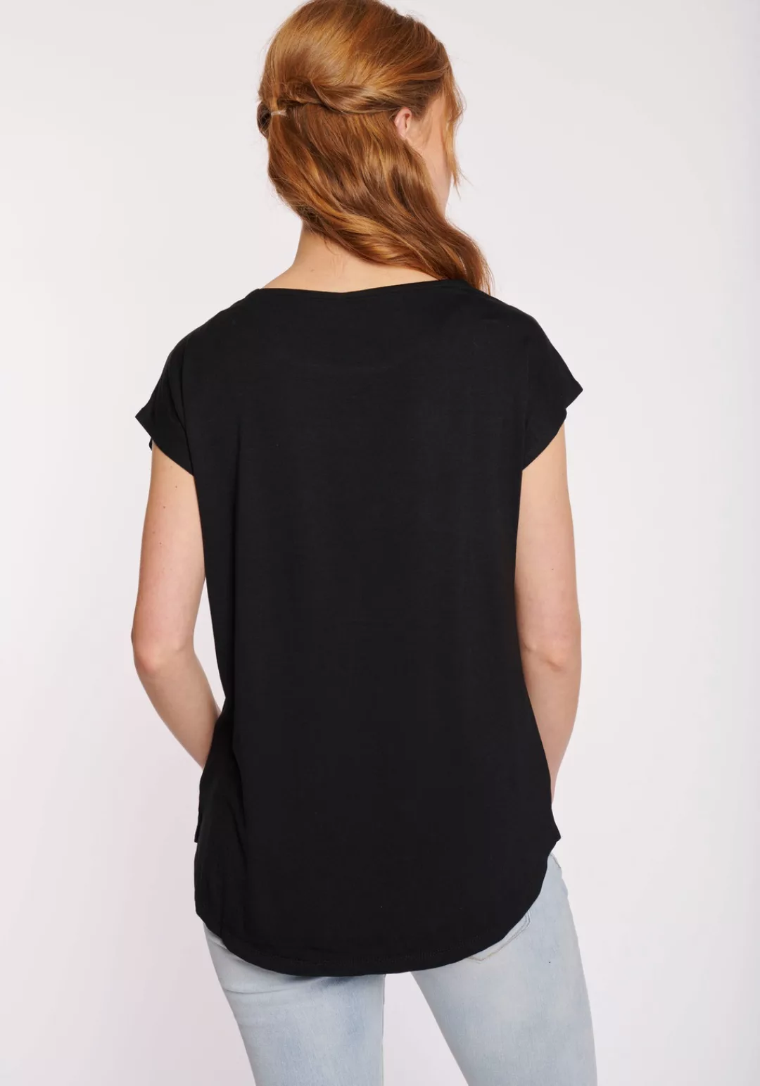 HaILY’S Kurzarmshirt "SS V TP Em44ma" günstig online kaufen