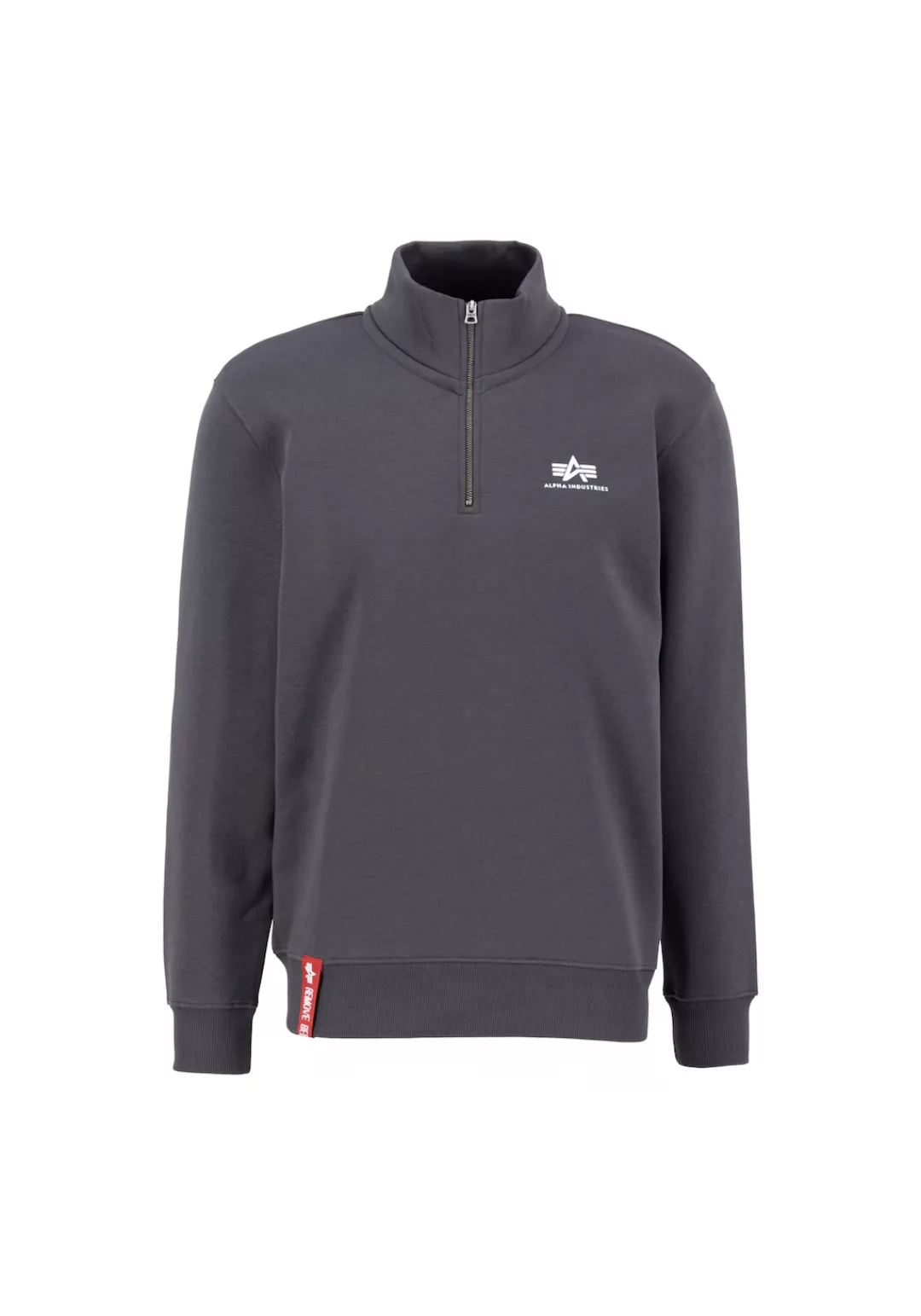 Alpha Industries Sweater "Half Zip Sweatshirt SL Sweatshirt" günstig online kaufen