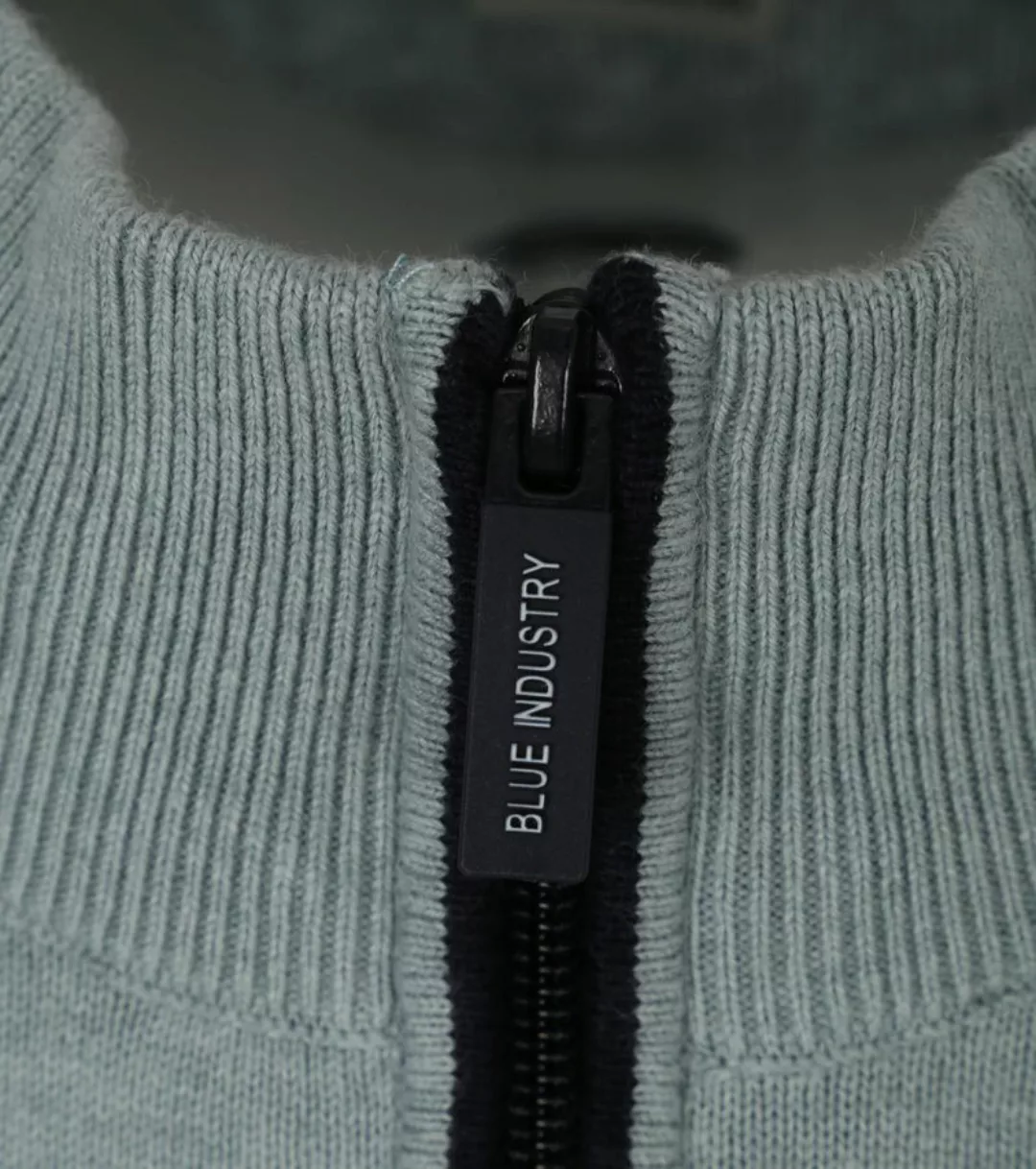 Blue Industry Half Zip Pullover Hellgrün - Größe XXL günstig online kaufen