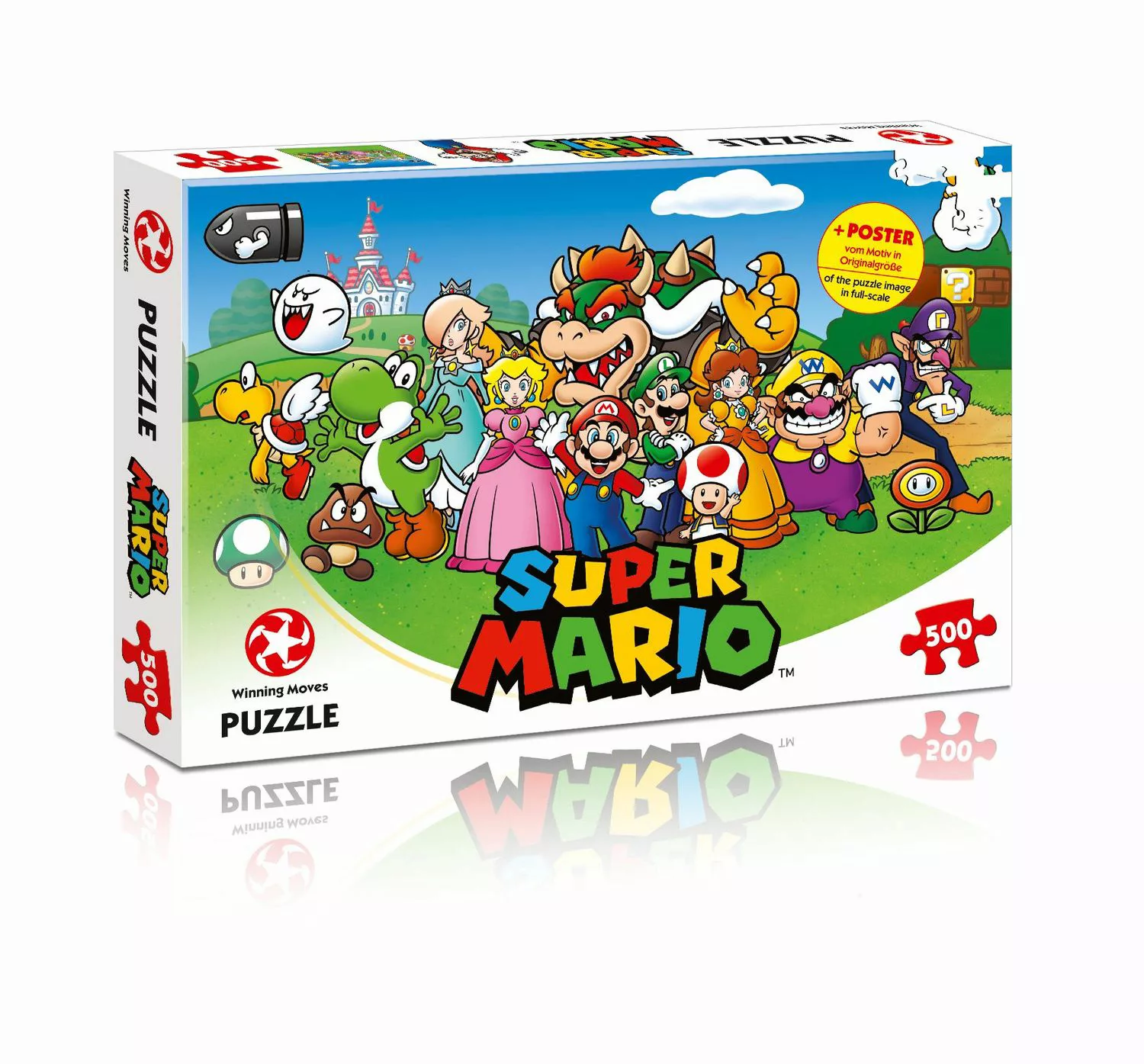 Winning Moves 29476 - Super Mario And Friends - 500 Teile Puzzle günstig online kaufen