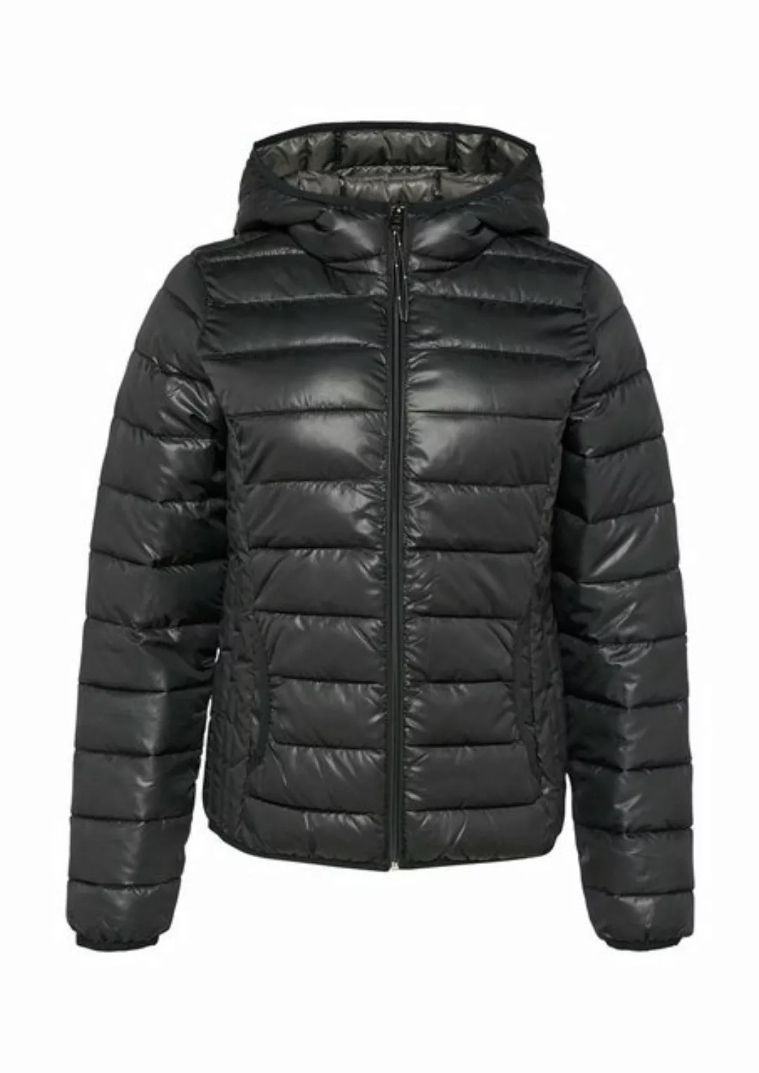 QS Outdoorjacke mit Kapuze günstig online kaufen