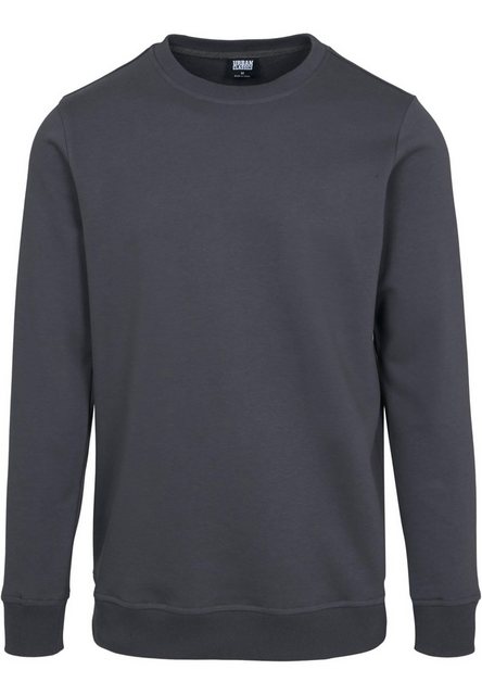 URBAN CLASSICS Rundhalspullover Herren Basic Terry Crew (1-tlg) günstig online kaufen