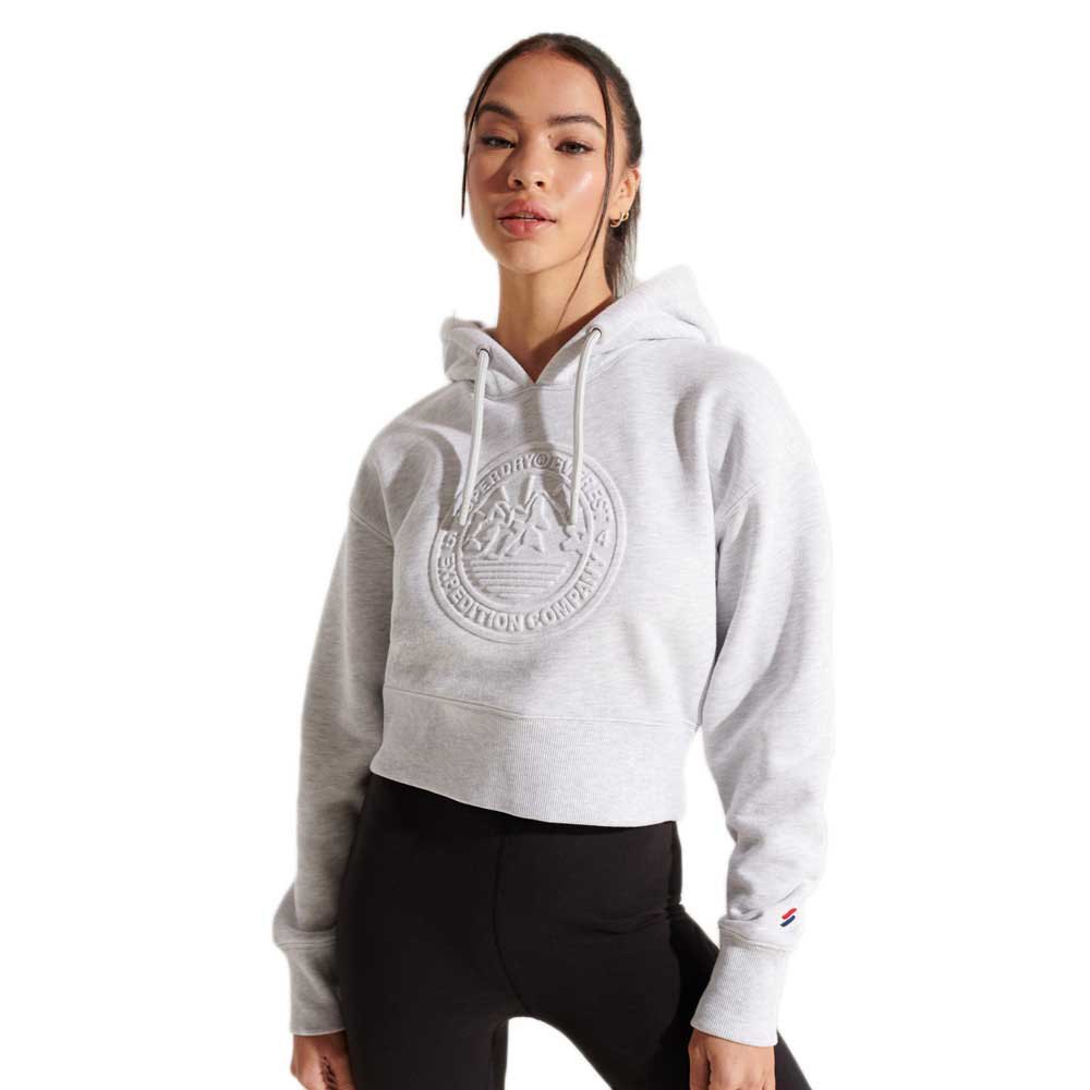 Superdry Expedition Emboss Boxy Sweatshirt M Ice Marl günstig online kaufen