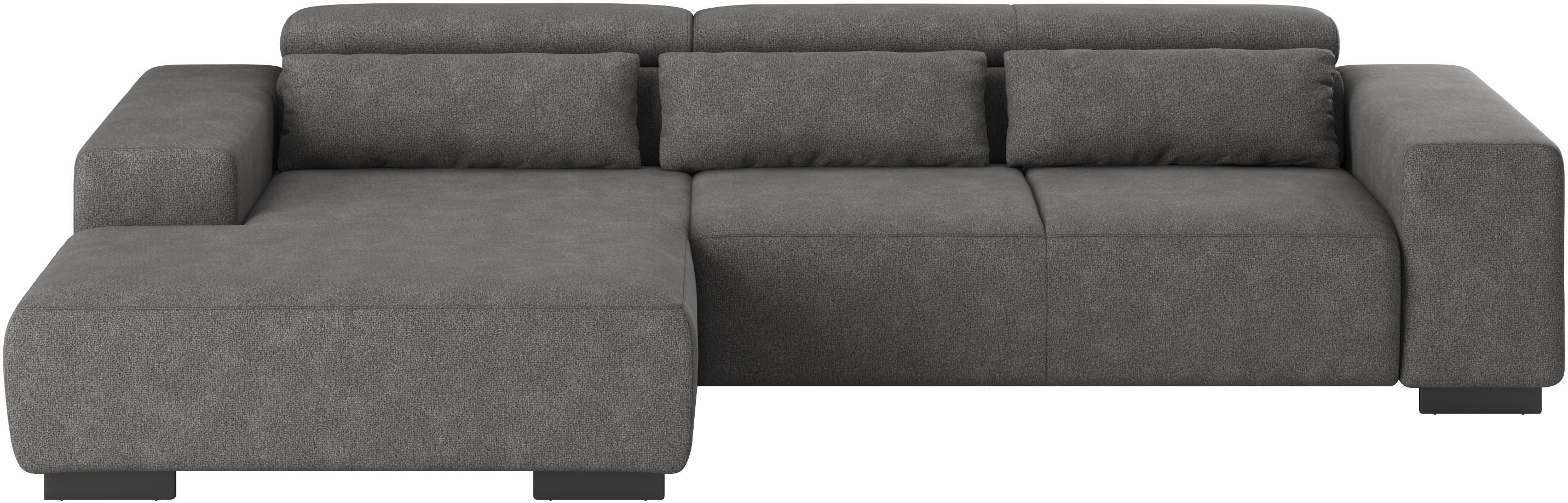 COTTA Ecksofa "Side L-Form, mit Kopfteilverstellung & 3 Nierenkissen", opti günstig online kaufen