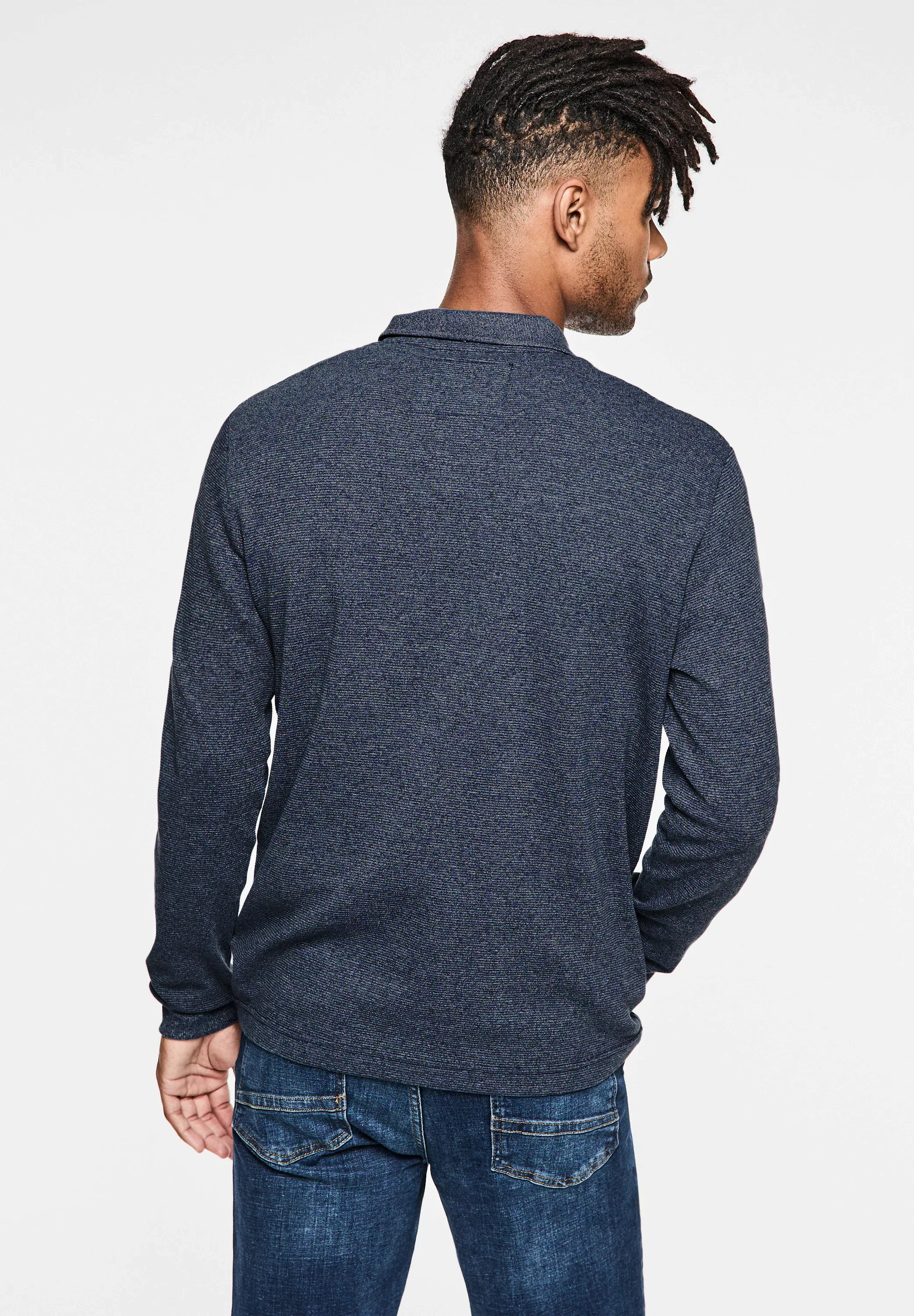 STREET ONE MEN Longpullover, im soften Baumwoll-Mix günstig online kaufen