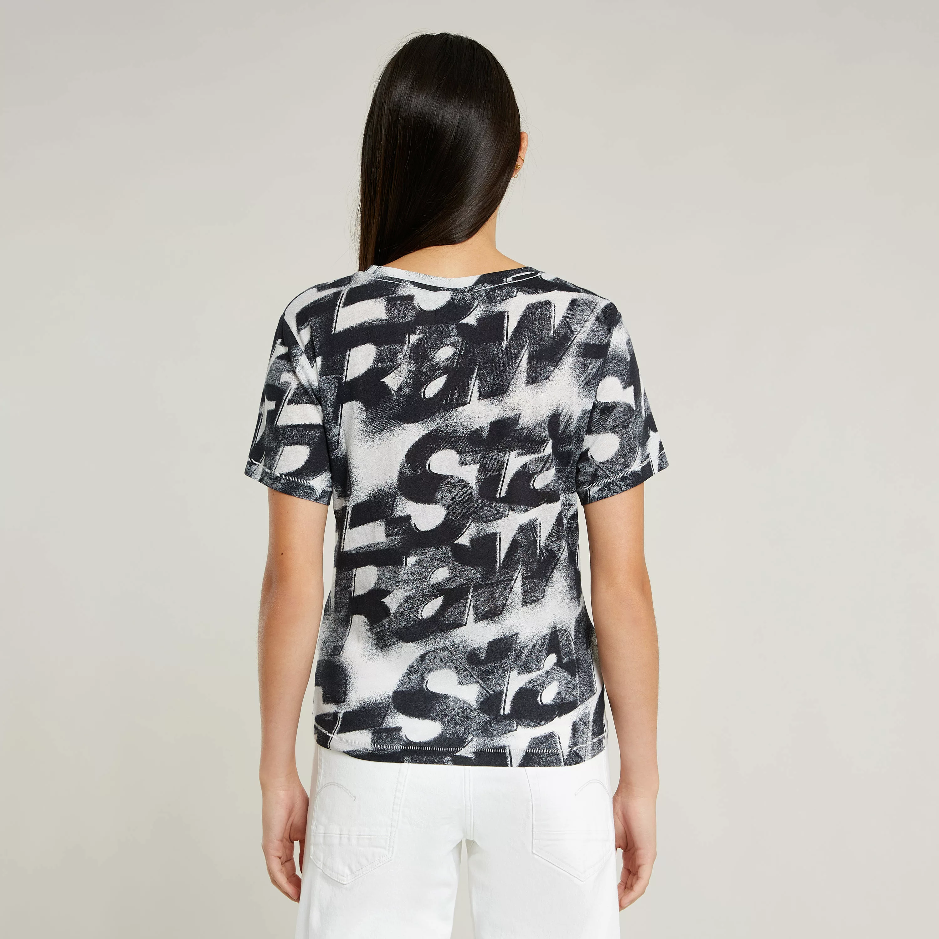 G-STAR T-Shirt "Sprayed Letters", mit Allover-Print günstig online kaufen