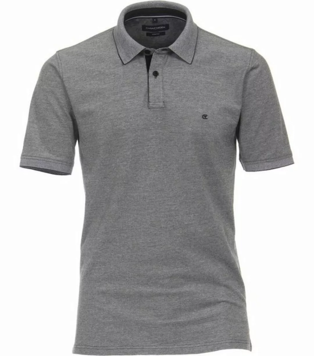 CASAMODA Poloshirt Polo-Shirt unifarben Poloshirt günstig online kaufen