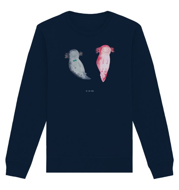 Mr. & Mrs. Panda Longpullover Größe S Axolotl Liebe - French Navy - Geschen günstig online kaufen