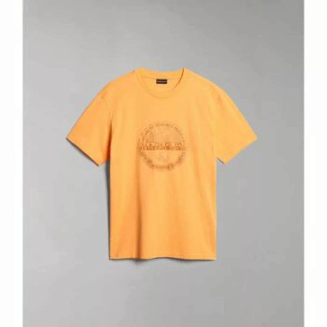 Napapijri  T-Shirts & Poloshirts S-BOLLO NP0A4H9K-A57 ORANGE MOCK günstig online kaufen