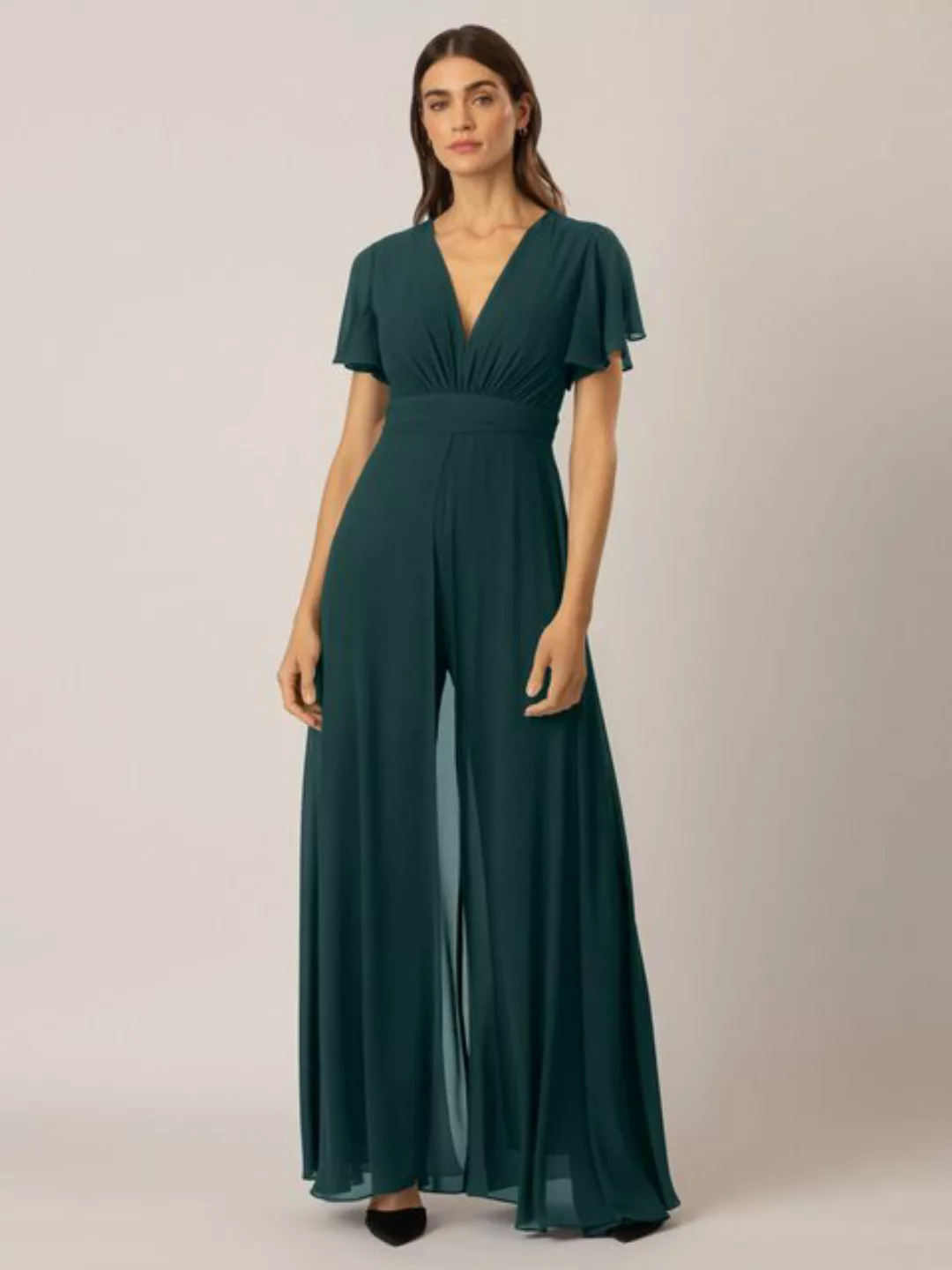 Apart Jumpsuit aus Chiffon mit Abendkleid Optik günstig online kaufen