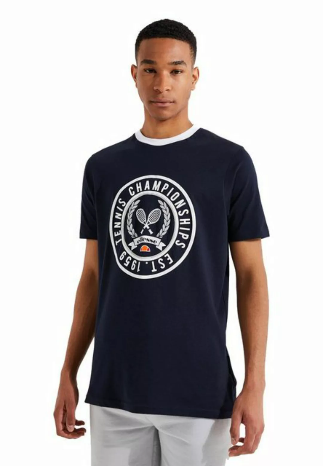 Ellesse T-Shirt Ellesse Herren T-Shirt SEGNA TEE Navy Dunkelblau günstig online kaufen