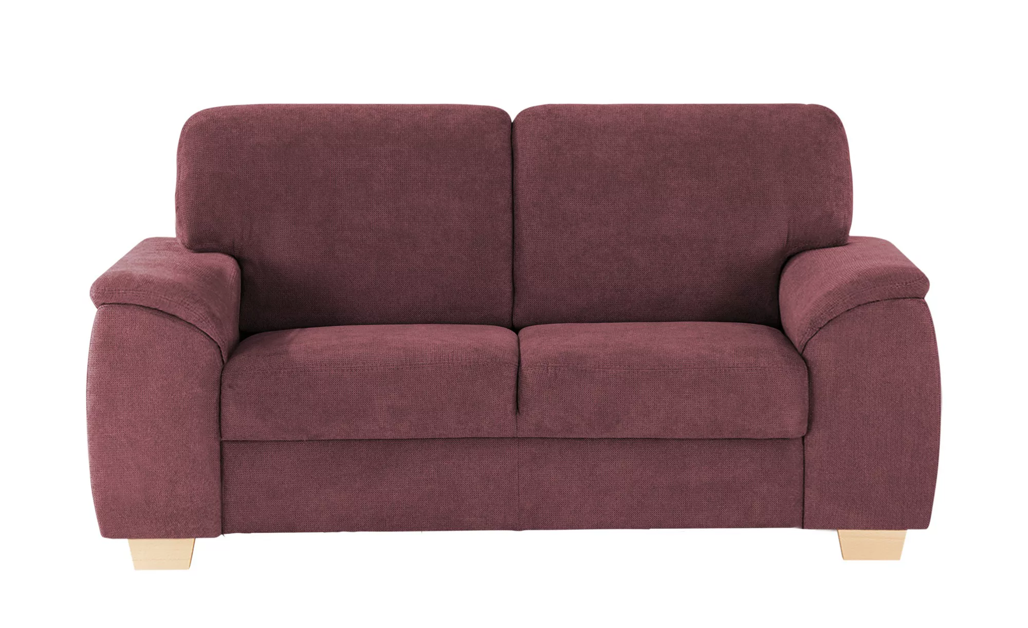 smart Sofa  Valencia - rot - 180 cm - 90 cm - 93 cm - Polstermöbel > Sofas günstig online kaufen