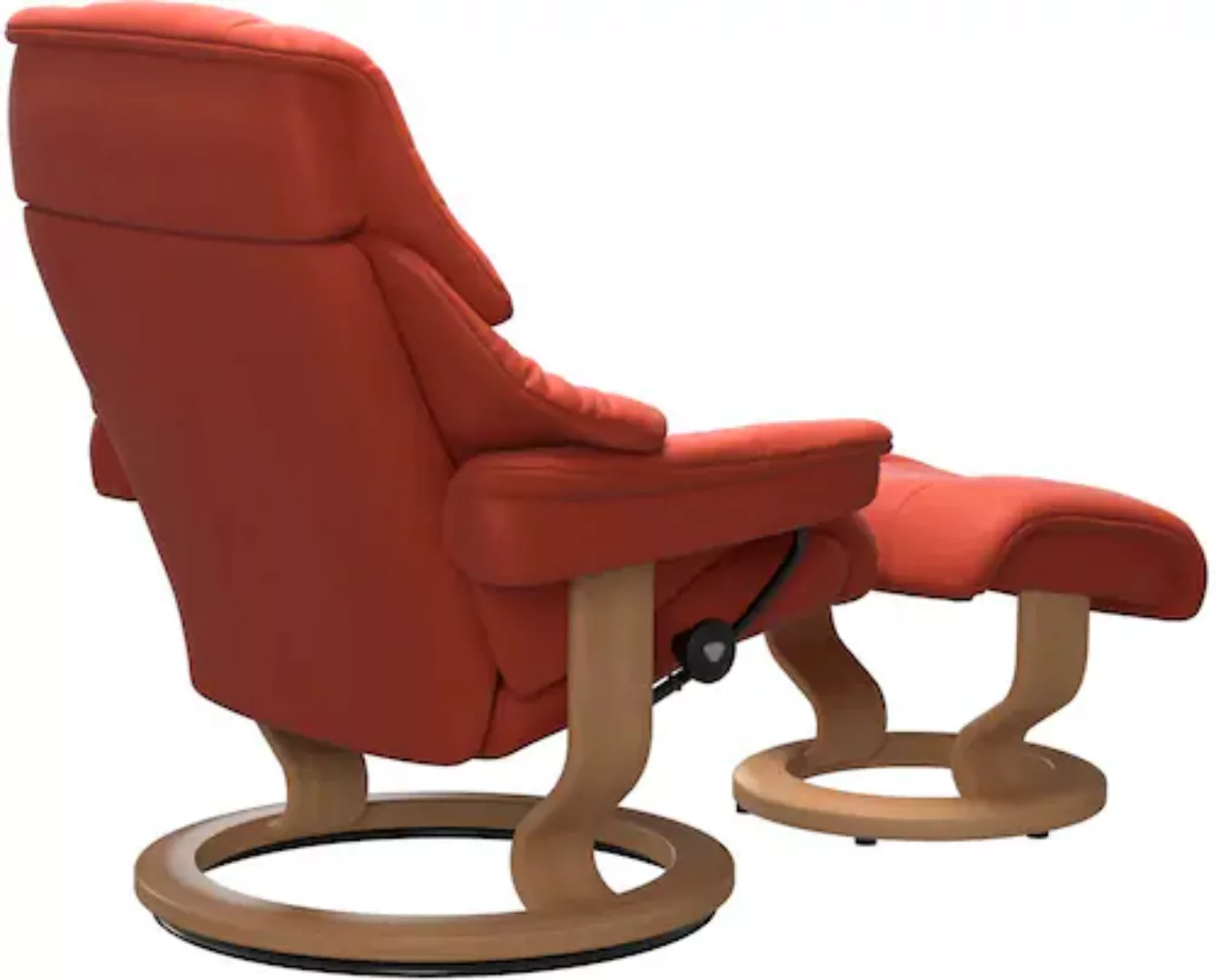 Stressless Fußhocker "Reno", mit Classic Base, Gestell Eiche günstig online kaufen