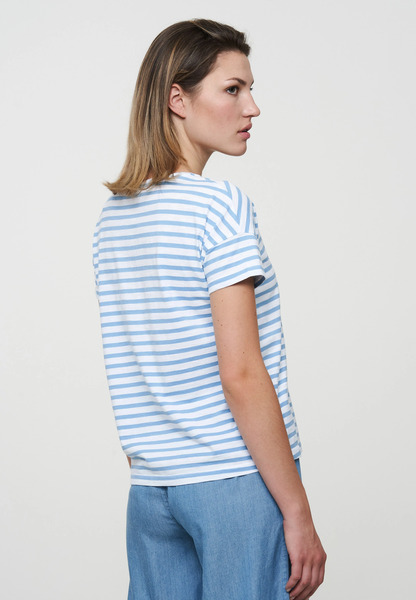 Damen T-shirt Aus Baumwolle (Bio) | T-shirt Cherry Stripes Recolution günstig online kaufen