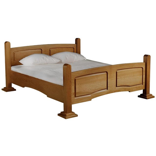 Xlmoebel Bett Klassisches Doppelbett im antiken Stil aus Holz für das Schla günstig online kaufen