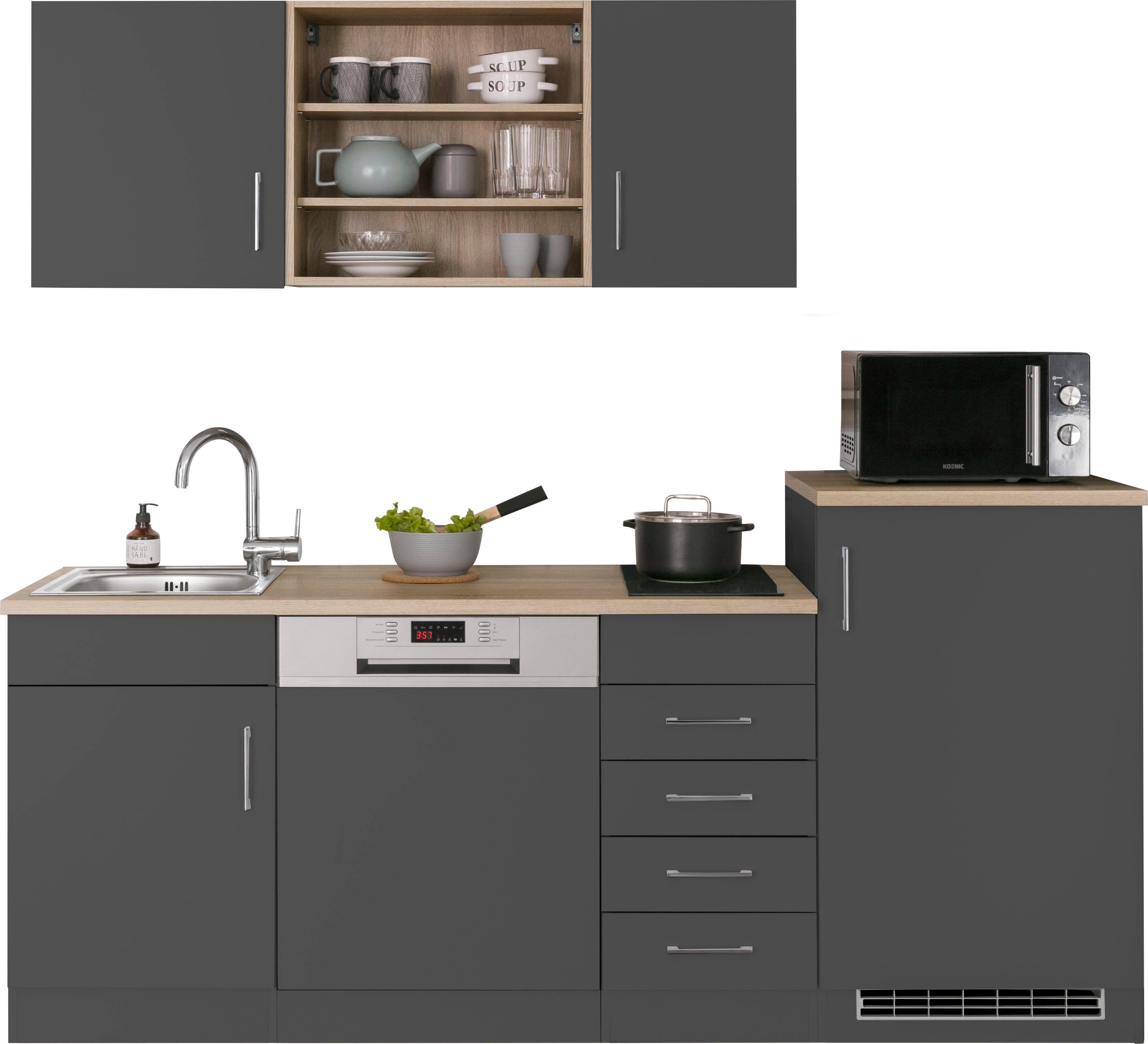 KOCHSTATION Küche KS-Mali, Breite 210 cm, günstig online kaufen