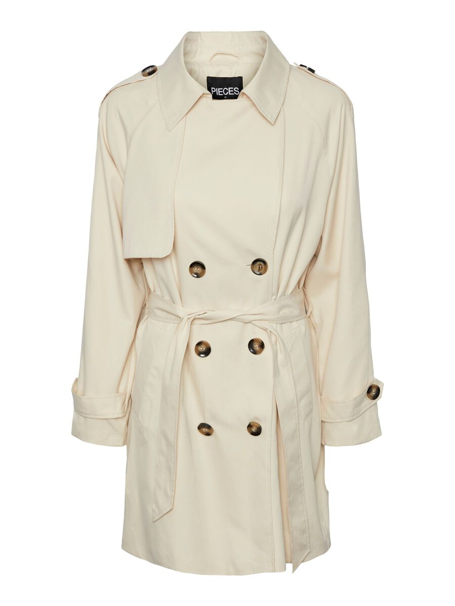 PIECES Pcida Trenchcoat Damen Beige günstig online kaufen