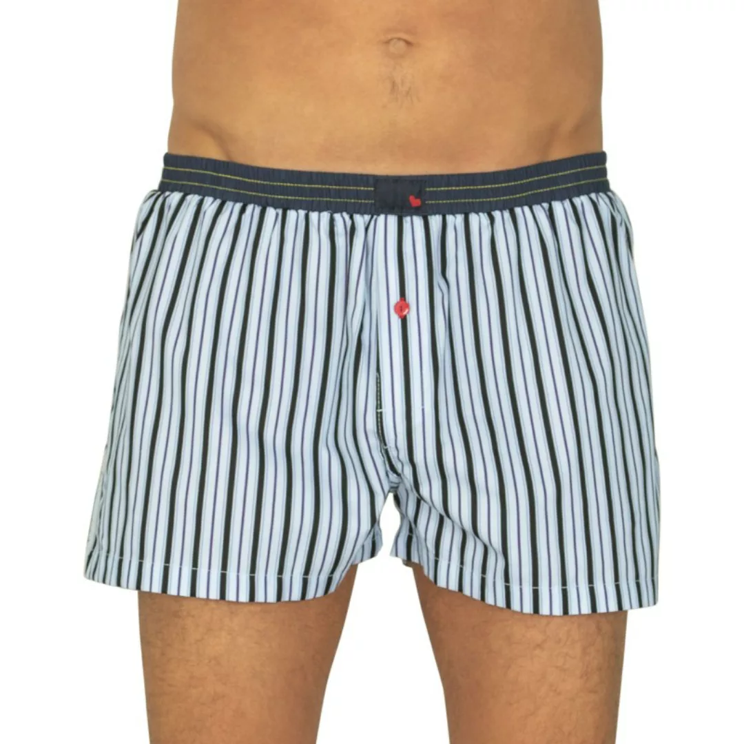 Unabux Boxershorts Hellblau gestreift günstig online kaufen