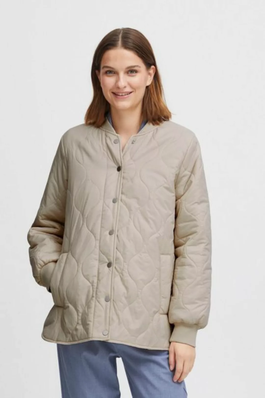 b.young Steppjacke BYBERTA JACKET 3 - coole Steppjacke mit Bomberkragen günstig online kaufen