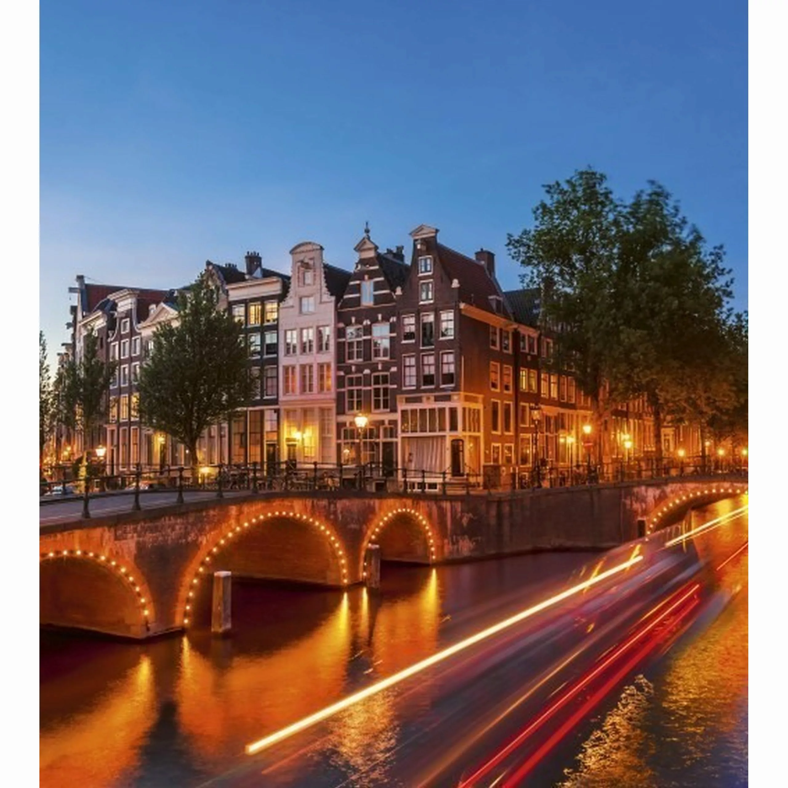 Fototapete AMSTERDAM  | MS-3-0023 | Orange | Digitaldruck auf Vliesträger günstig online kaufen