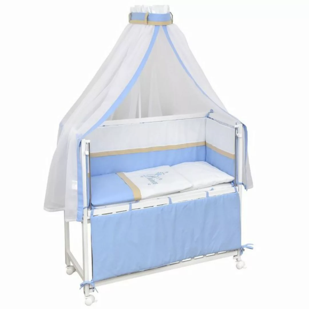 Baby-Delux Beistellbett Babybett Prince, Stillbett 90x40 weiß höhenverstell günstig online kaufen