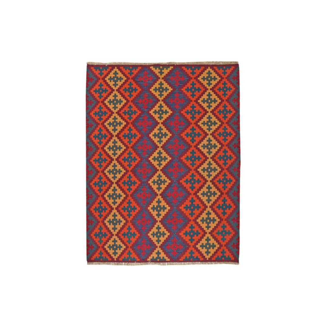PersaTepp Teppich Kelim Gashgai bunt B/L: ca. 148x189 cm günstig online kaufen